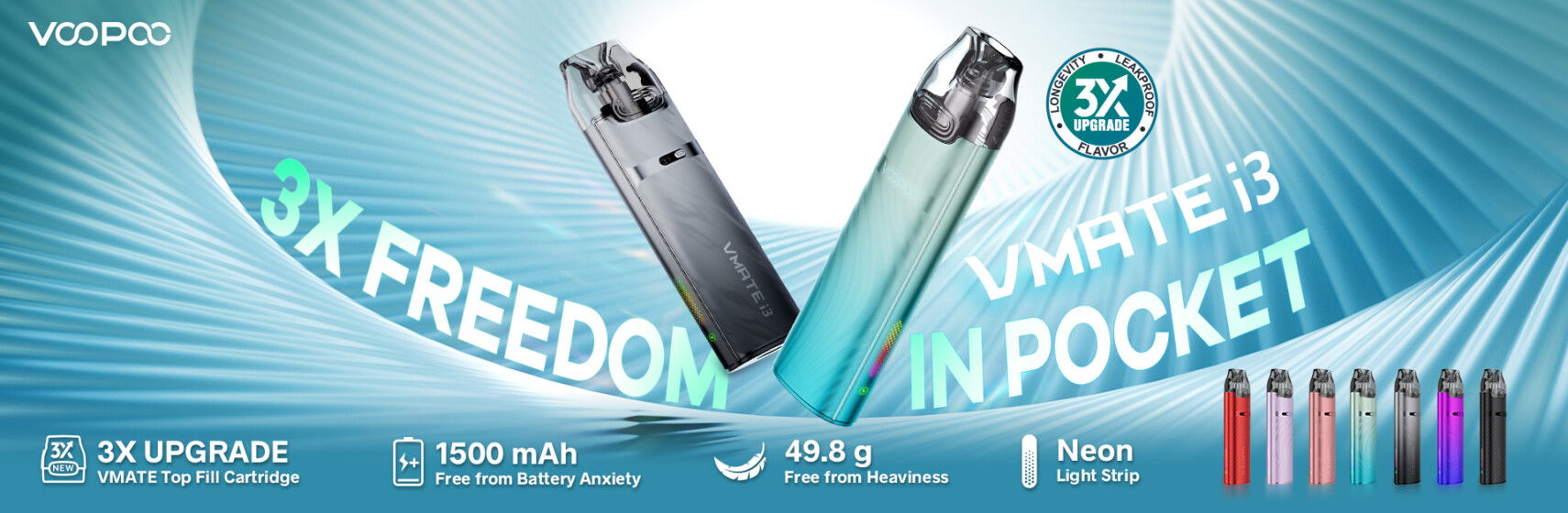 Voopoo Vmate i3 Banner