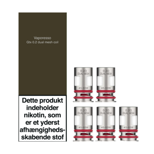 Vaporesso GTX Coils 0.2 &Omega;