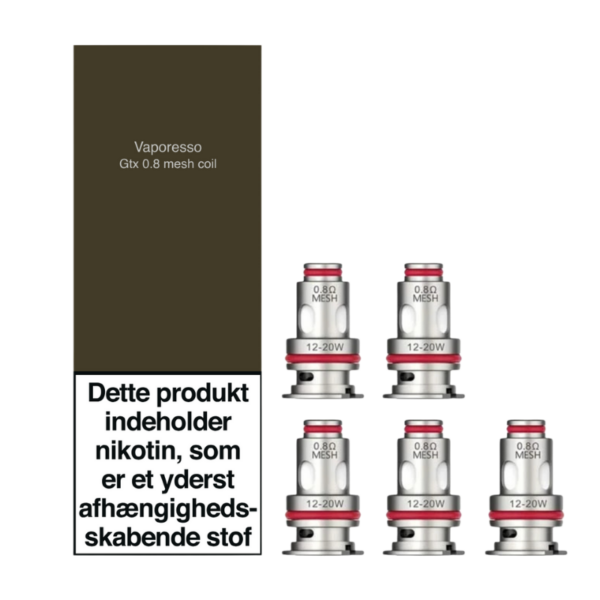 Vaporesso GTX Coils 0.8 Ω