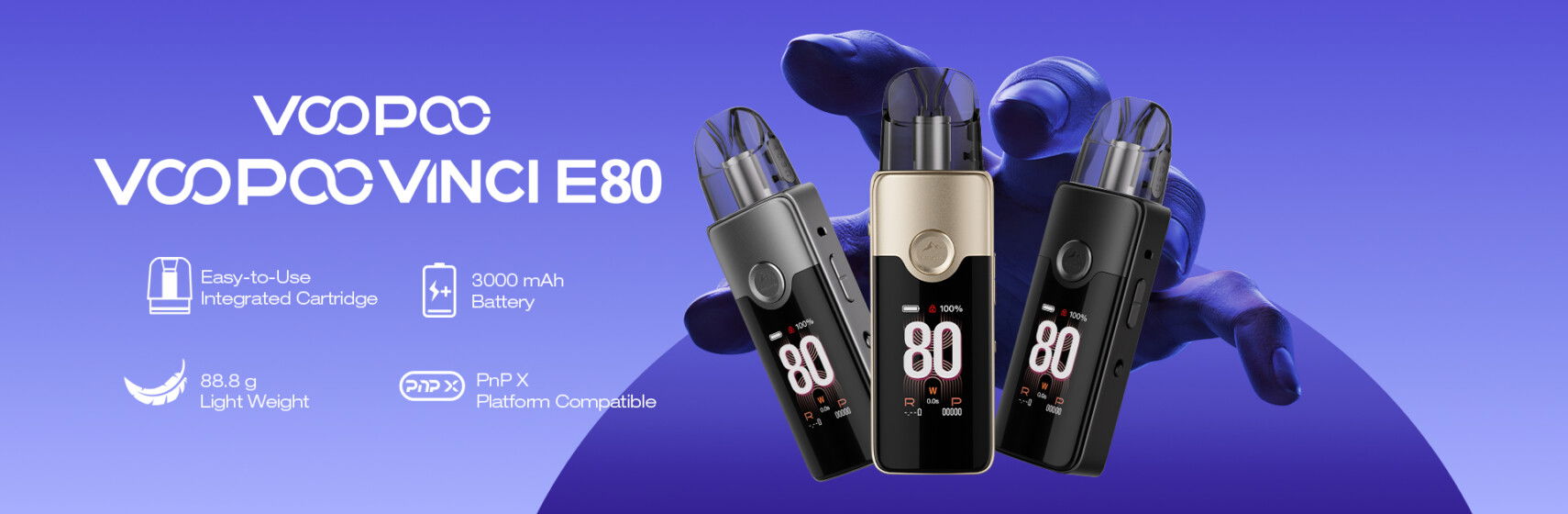 Vinci E80 Banner