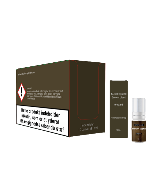 Sundbygaard Brown Blend Tobak 10stk